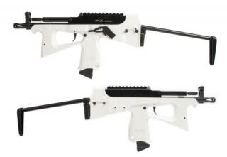 Modify PP-2K Co2 9mm GBB Gas Blow Back SMG Submachine Gun White Version by Modify-Tech